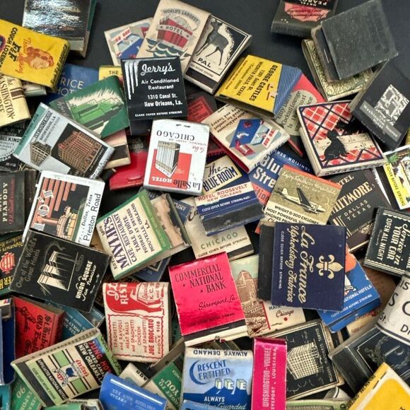 Vtg Match Book Lot of 25 *Random selection in each lot* Matchbook Advertising - Picture 6 of 9